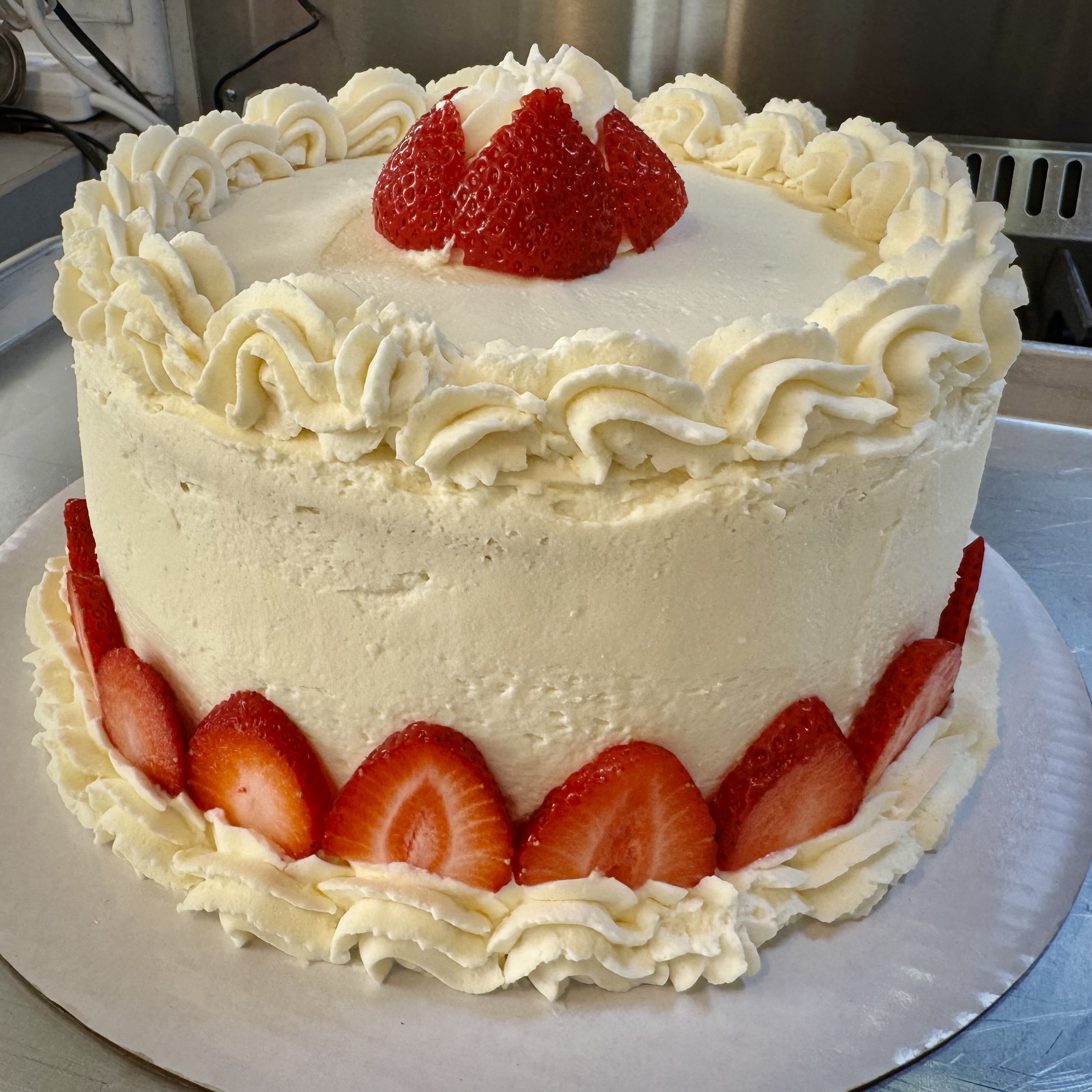 Mascarpone White Cake
